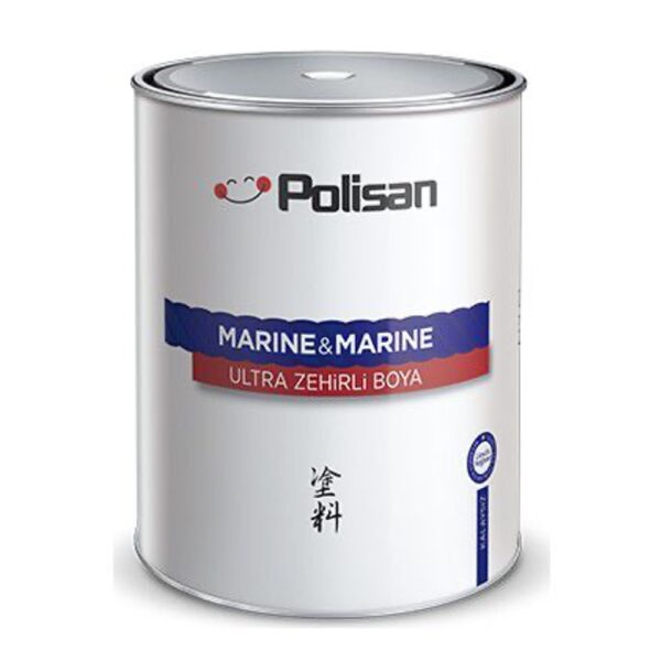 Polisan Marine&Marine Anti Aging Ultra Zehirli Boya Kırmızı 1 Kg